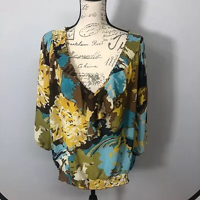 Miss Tina Tina Knowles Women Blouse Top Shirt Size XXL 2XL Polyester A985 -21 • $7.99