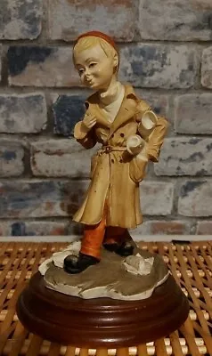 Capodimonte Boy With Papers Figure • £18