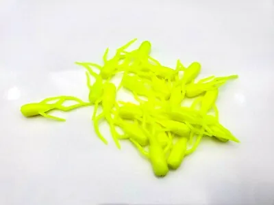 (20) 1  Moon Bug Finesse Drop Shot Crappie Bait Bluegill Ice Fishing Chartreuse • $8.45
