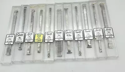 Vintage SPEIDEL Women's Metal Watch Band Strap Lot Of 11 New Old Store Stock • $9.99