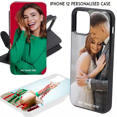 Personalised Photo Case Gift Shockproof Cover For Apple Iphone 12 Pro Max Mini • £10.99