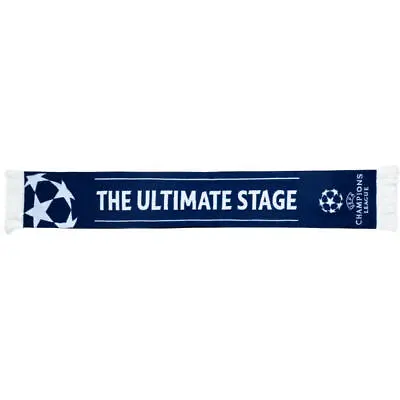 New Sealed Uefa Champions League Scarf  Ultimate Stage  • £10