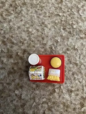 Vintage Barbie McDonald's Happy Meal Tray With Burger Fries Drink • $2.99