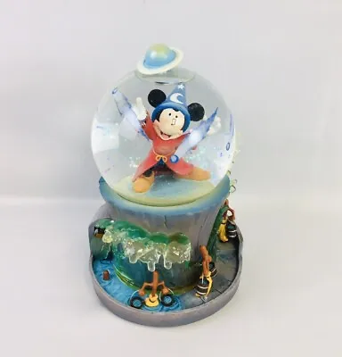 £30 • Buy DISNEY Mickey Mouse Glitter Snow Globe - Spinning Music Box, 9” #1