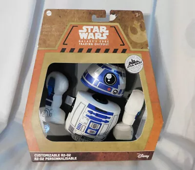 New Star Wars Galaxy's Edge Trading Outpost Customizable Plush Droid R2-D2 • $16.99