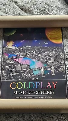 Coldplay Wembley Stadium Print • £50