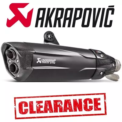 BMW S1000RR 2017-2018 Akrapovic Titanium / Carbon Exhaust Silencer • $991.65