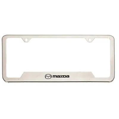 NEW OEM Mazda 2021-2023 CX-3 CX-9 Mazda Logo License Plate Frame C9N1-V4-027A • $24.95