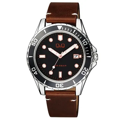 Q&Q Mens Watch RRP £49.99. New And Boxed. • £16.40