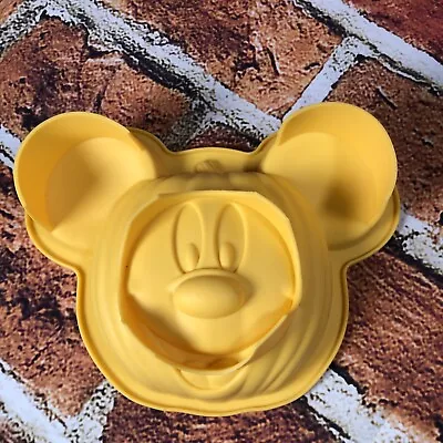 Disney Mickey Mouse Cake Mould Pumpkin Halloween Magazine Jelly Silicone Mould • £9.50
