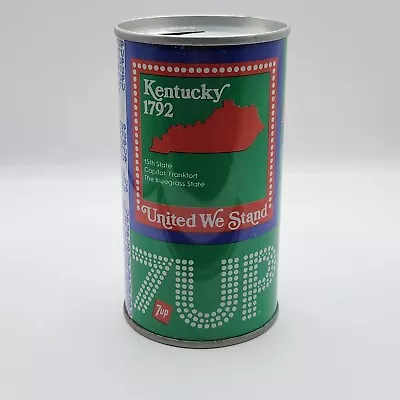 7up United We Stand Soda Pop Can #17 Kentucky - Vintage • $6.74