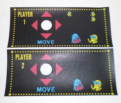 Multicade 11 Inch  Pac Man Cocktail Table Control Panel Overlay • $26.99