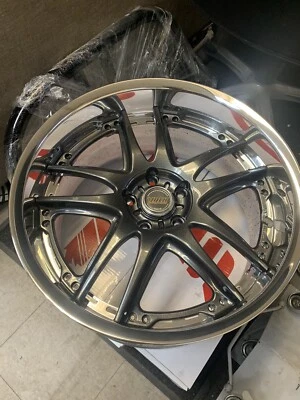 $2750 • Buy Set Of 4 Rays Volk Racing Gt-v 19  Freshley Polished Lips And Powdercoated Faces