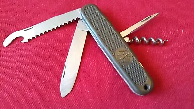 Vintage Victorinox German Army Issue Large Knife 11 Cm Long 7 Cm Main Blade. • $75