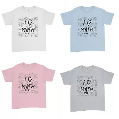 £8.99 • Buy Personalised Kids T-shirt Maths Day 2022 / Numbers Day World  Boys Girls Top New