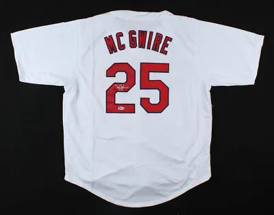 Mark McGwire Signed St. Louis Cardinals Jersey (Beckett Holo) Big Mac / 583 HRs • $329.95