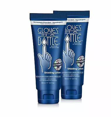 2 X Gloves In A Bottle New Shielding Lotion Tube 3.4 Oz New • $20