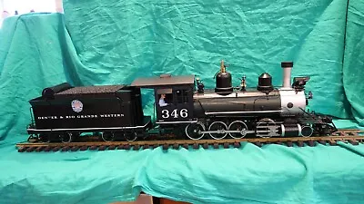 Accucraft C-19 D&RGW #346 Electric Locomotive & Tender No Box Wired For Sound • $2650