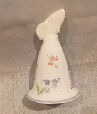 Royal Worcester Forget Me Not Candle Snuffer With Butterfly Top • £15.99