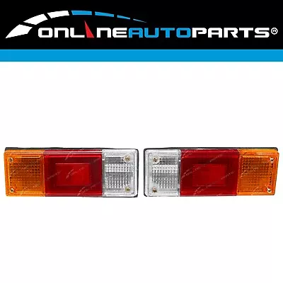 Tail Lights Pair For Ford Courier Mazda Bravo 1977~2006 Tray Back Ute • $75.95