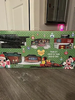 Disney Mickey Mouse Holiday Express Train Set • $75