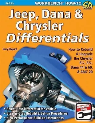 Rebuild Setup Manual Mopar Rear End 8.25 8.75 & Dana 60 Axles Book Amc 20 • $38.50