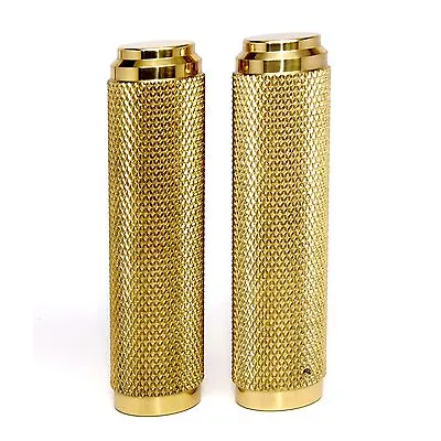 Solid Brass Motorcycle Grips 1-1/8  Internal Throttle And Clutch System • $151.95