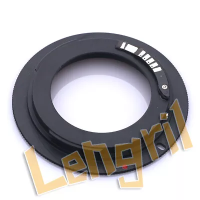 EMF AF Comfirm M42 Screw Mount Lens To Canon EOS EF Adapter 40D 50D 7D 650D 5D • $9.72