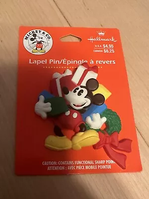 Hallmark Mickey Mouse Lapel Pin • $4.99