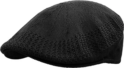 Classic Mesh Ivy Newsboy Ivy Cap Hat Crochet Driving Golf Ventair Ivy NEW • $12.99