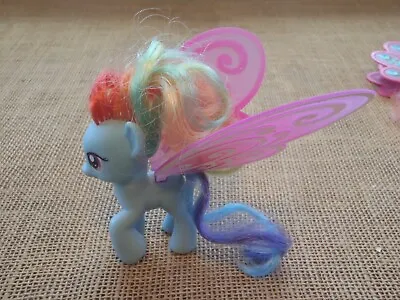 Hasbro My Little Pony Glitter Wings Rainbow Dash 2011 • $15.99