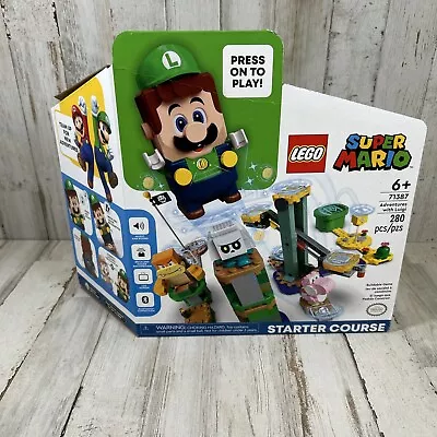 LEGO Super Mario Adventures Luigi Starter Course Toy 71387 • $35