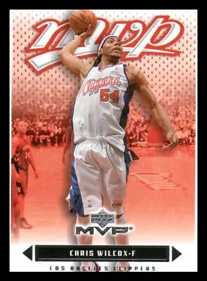 2003-04 Upper Deck MVP #70 Chris Wilcox NBA Basketball L.A. Clippers • $1.99