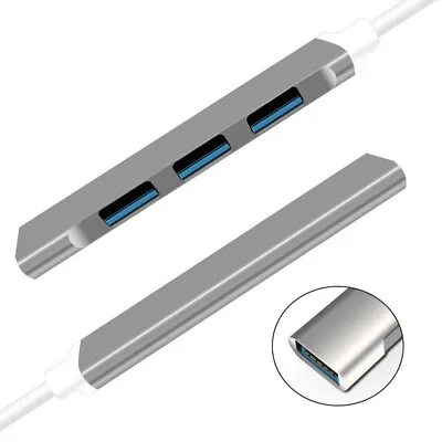 $9.08 • Buy USB C HUB 3.0 Type C 4-Port Multi-Splitter OTG Adapter For Laptop Mac PC Android