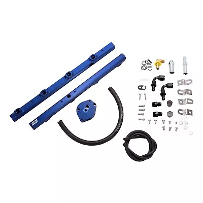 BBK Performance 5015 High-Flow Billet Aluminum Fuel Rail Kit Fits 96-98 Mustang • $282.51