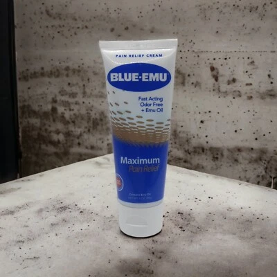 $14.99 • Buy BLUE-EMU Maximum Pain Relief CREAM 2.7oz Fast Acting Emu Oil Exp 05/2024
