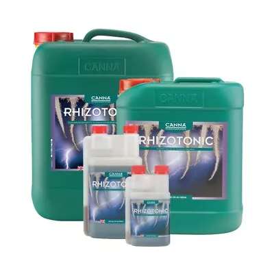 CANNA ADDITIVES Rhizotonic Hydroponics Plant Nutrients 250ml 1L 5L 10L Litre  • £14.50