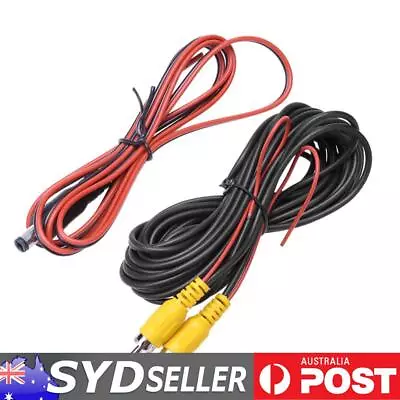 6m RCA Video Cable For Car Rear View Camera Parking Reverse Backup Camera • $8.79