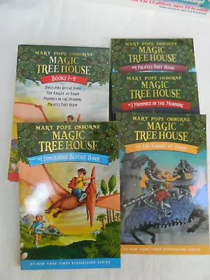 Magic Tree House Books 1-4 By Mary Pope Osborne • $12.99