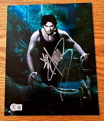 Ian Somerhalder Hot Vampire Diaries Damon Salvatore Signed 8x10 Photo Beckett K • $99.99