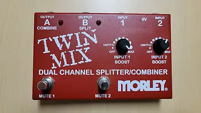 Morley Twin Mix Dual Channel Splitter/combiner • $50