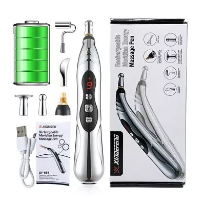 Electronic Acupuncture Pen Point Massager ElectricMeridian Laser Therapy Massage • $18.51