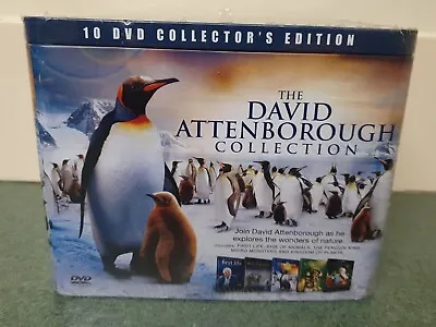 The David Attenborough Dvd Collection  10 Dvd Boxset Approx 13 Hours  5 Series  • £14.99