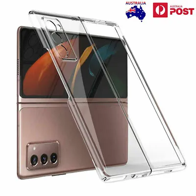 $9.99 • Buy For Samsung Galaxy Z Fold 2 (5G) Case Crystal Clear Shockproof Ultra Thin Cover