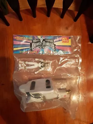 Mighty Morphin Power Rangers The Movie 1995 - McDonalds Toys *WHITE & FALCON* • $12.99