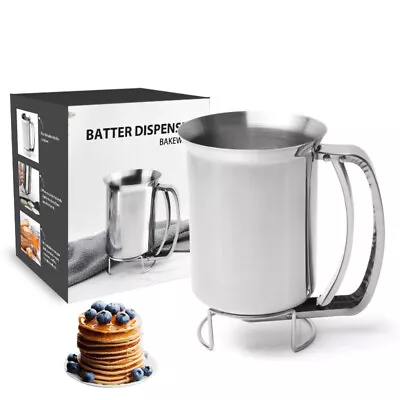 Pancake Batter Dispenser For Baking Muffins And Cupcakes Tools • $13.99