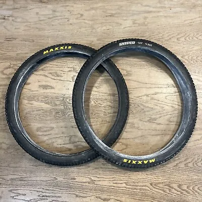 Maxxis Snyper Folding Mountain Bike Tire 24” X 2.0” 60Tpi Pair • $62.99