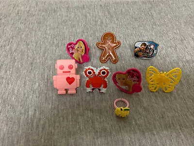 Vintage Lot Plastic Fashion Toy Rings • $14.99