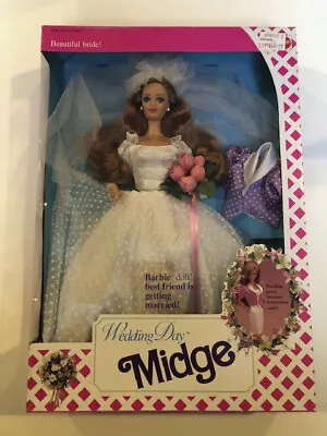 Wedding Day Midge Doll Barbie's Best Friend # 9606 Nrfb New - Read! • $57
