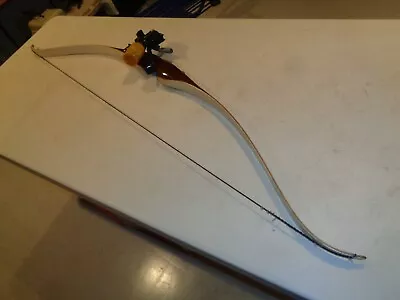 Vintage Browning SPARTAN Glass Powered Recurve Bow & AMS Bowfishing Retriever • $124.99